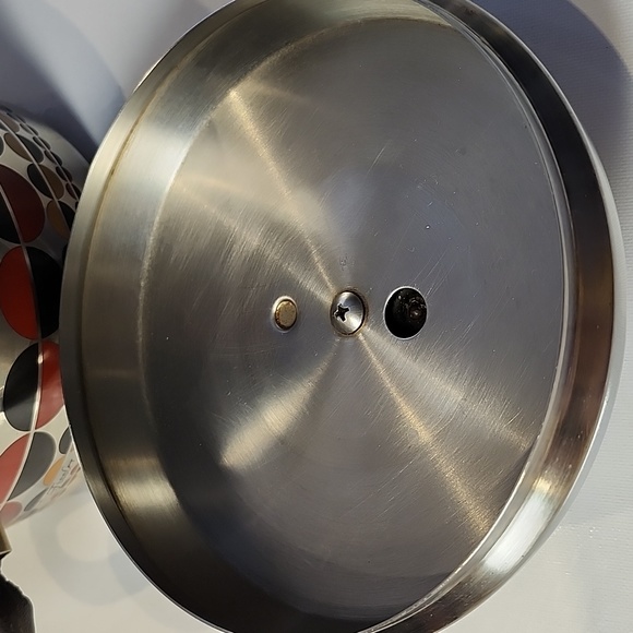 Vintage fissler cooking steam venting pot set of 6 vitavit solar dot pattern - Picture 6 of 11